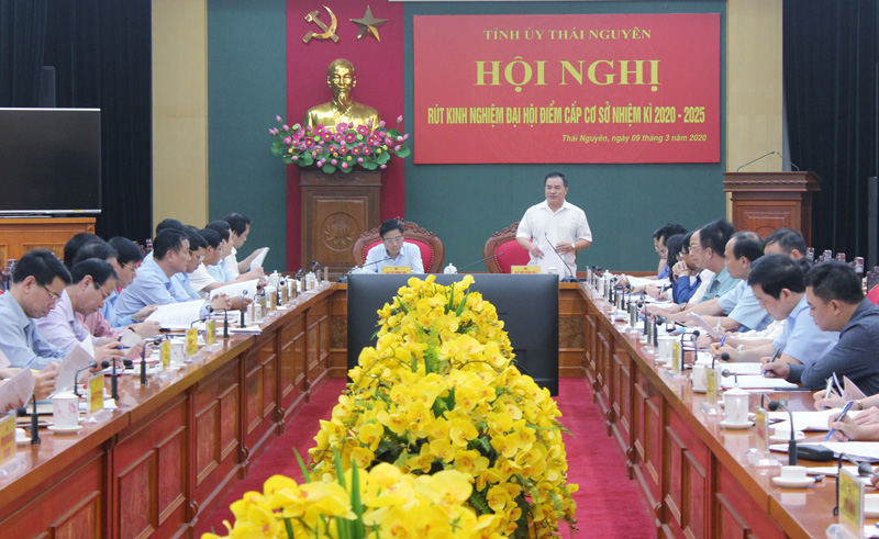 Rút kinh nghiệm sau đại hội điểm cấp cơ sở