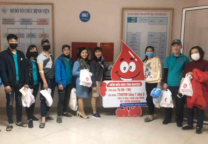 Chung tay hiến máu cứu người