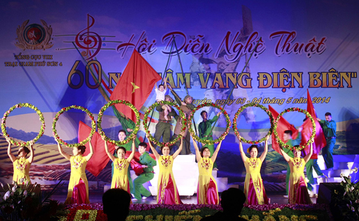 276 diễn viên tham gia Hội diễn nghệ thuật “Âm vang Điện Biên” 