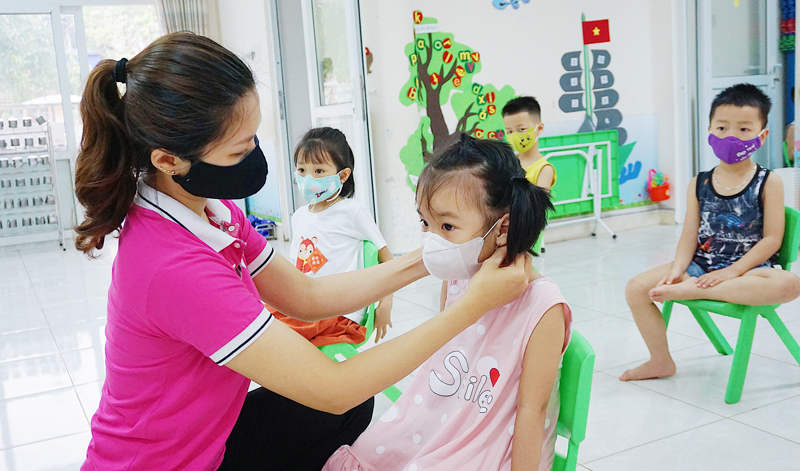 Nâng cao chất lượng phổ cập mầm non 5 tuổi
