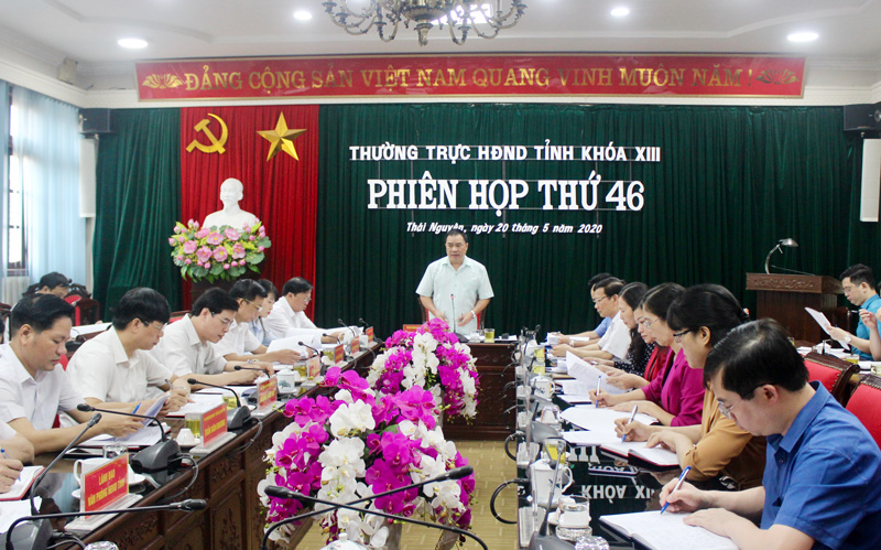 Phiên họp số 46 của Thường trực HĐND Tỉnh: Cho ý kiến vào 2 dự thảo kế hoạch quan trọng