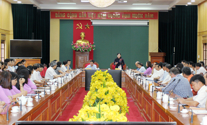 Lắng nghe, tiếp thu nhiều kiến nghị của doanh nghiệp