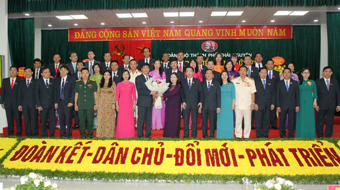Đại hội Đảng bộ T.P Thái Nguyên lần thứ XVIII thành công tốt đẹp