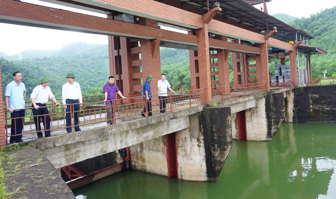 Kiểm tra công tác phòng, chống thiên tai