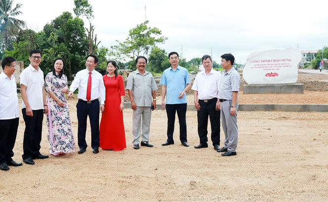 Hiện hữu thành phố văn minh bên dòng sông Công