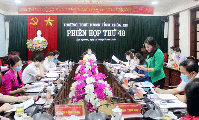 Thường trực HĐND tỉnh họp phiên thứ 48