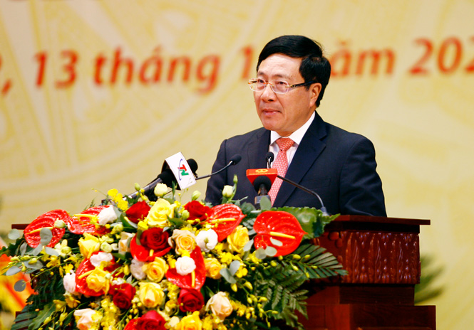 Bài Phát biểu chỉ đạo của đồng chí Phạm Bình Minh tại Đại hội đại biểu Đảng bộ tỉnh Thái Nguyên lần thứ XX