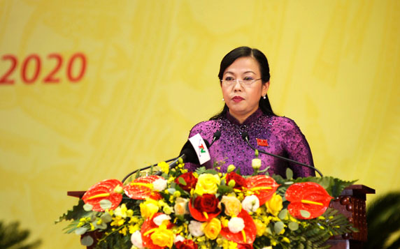 Diễn văn bế mạc Đại hội đại biểu Đảng bộ tỉnh Thái Nguyên lần thứ XX, nhiệm kỳ 2020-2025 do đồng chí Nguyễn Thanh Hải trình bày