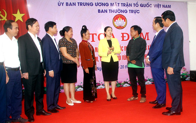 Tọa đàm về kinh nghiệm xây dựng nông thôn mới và phòng, chống tội phạm