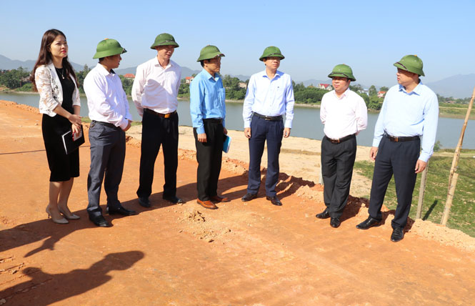 Đẩy nhanh tiến độ các dự án nâng cấp, cải tạo đê điều