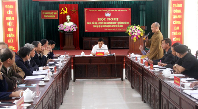 Ủy ban MTTQ tỉnh: Lấy ý kiến đóng góp vào dự thảo các văn kiện trình Đại hội đại biểu toàn quốc lần thứ XIII của Đảng