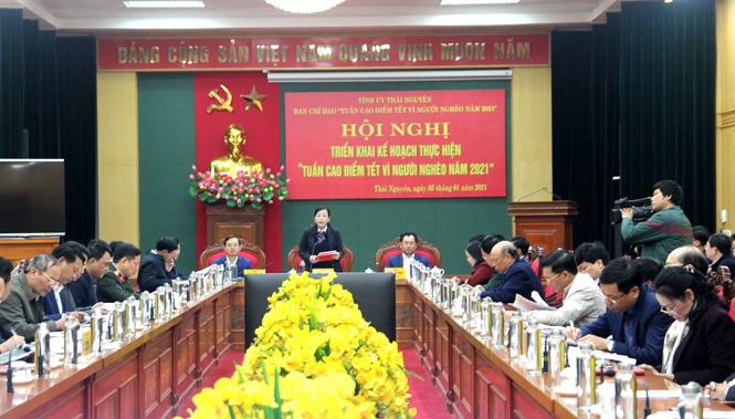 Triển khai “Tuần cao điểm Tết vì người nghèo”
