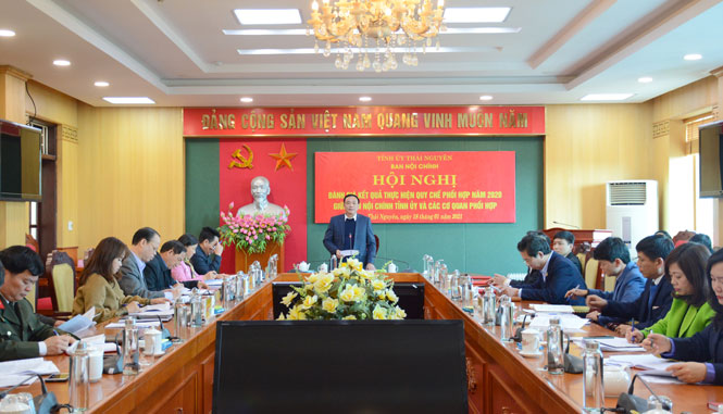 Tăng cường phối hợp trong công tác nội chính và phòng, chống tham nhũng