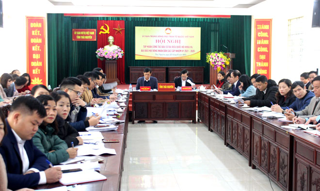 Triển khai đúng quy định và tiến độ công tác bầu cử