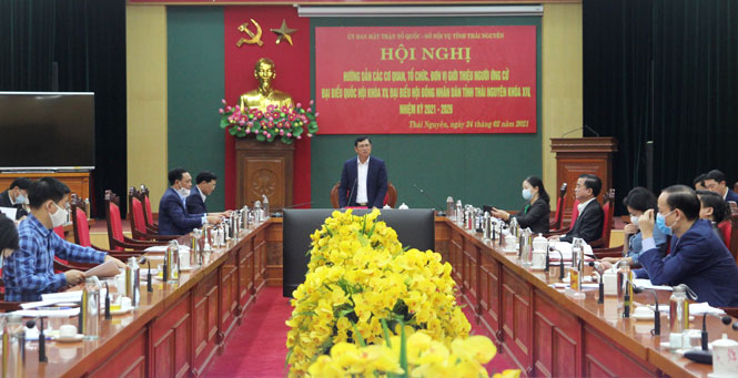 Hướng dẫn việc giới thiệu người ứng cử đại biểu Quốc hội khóa XV và đại biểu HĐND tỉnh khóa XIV