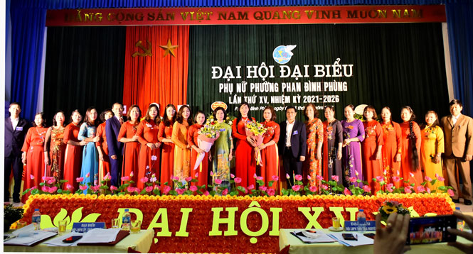 Đại hội đại biểu phụ nữ phường Phan Đình Phùng