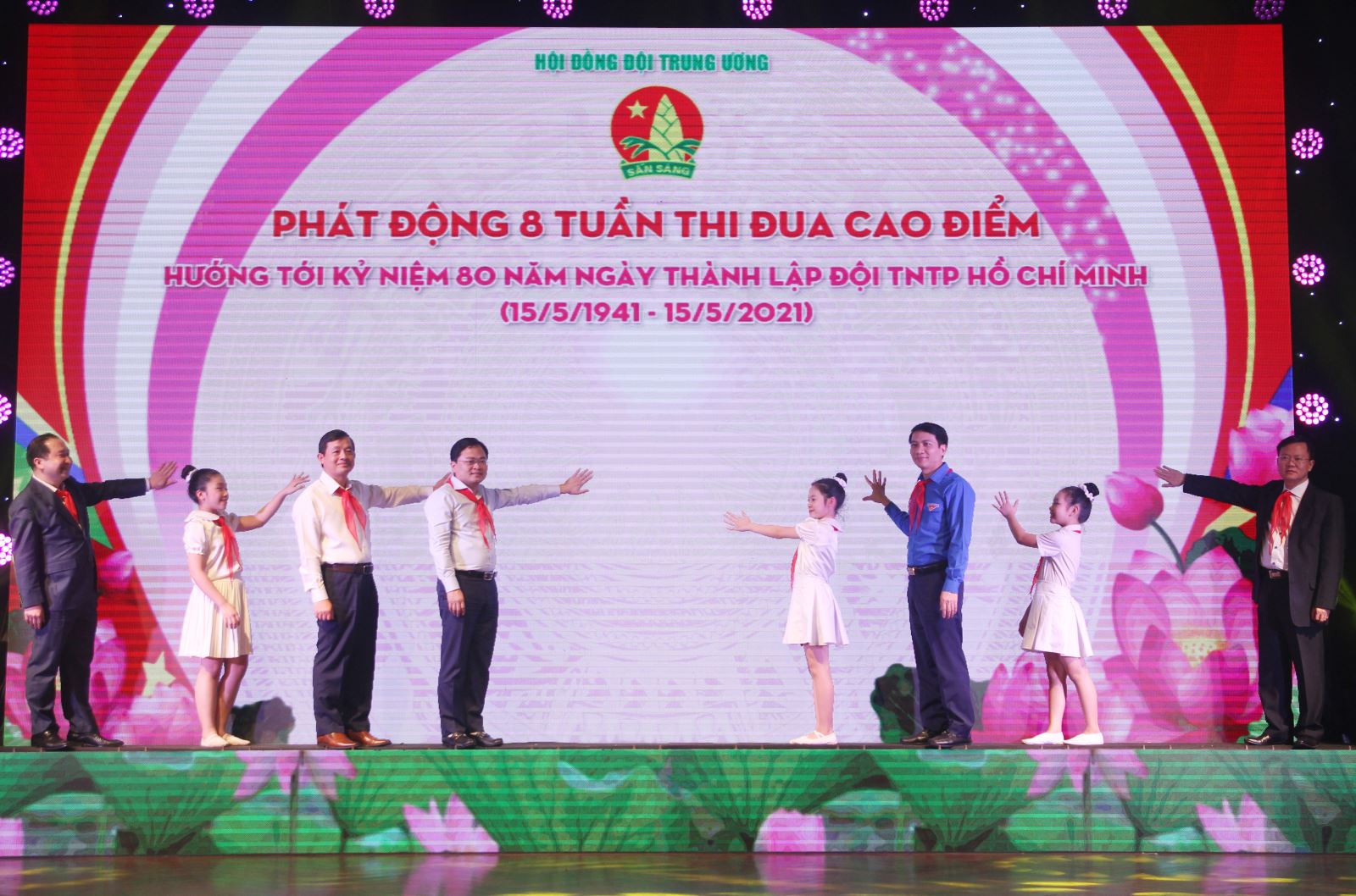 Hội đồng Đội Trung ương: Phát động 8 tuần thi đua cao điểm