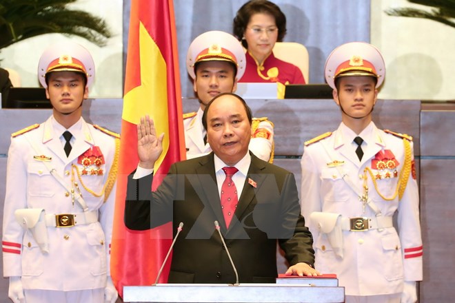 Ông Nguyễn Xuân Phúc tuyên thệ nhậm chức Thủ tướng Chính phủ