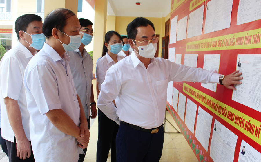 Ứng cử viên đại biểu HĐND tỉnh tiếp xúc cử tri