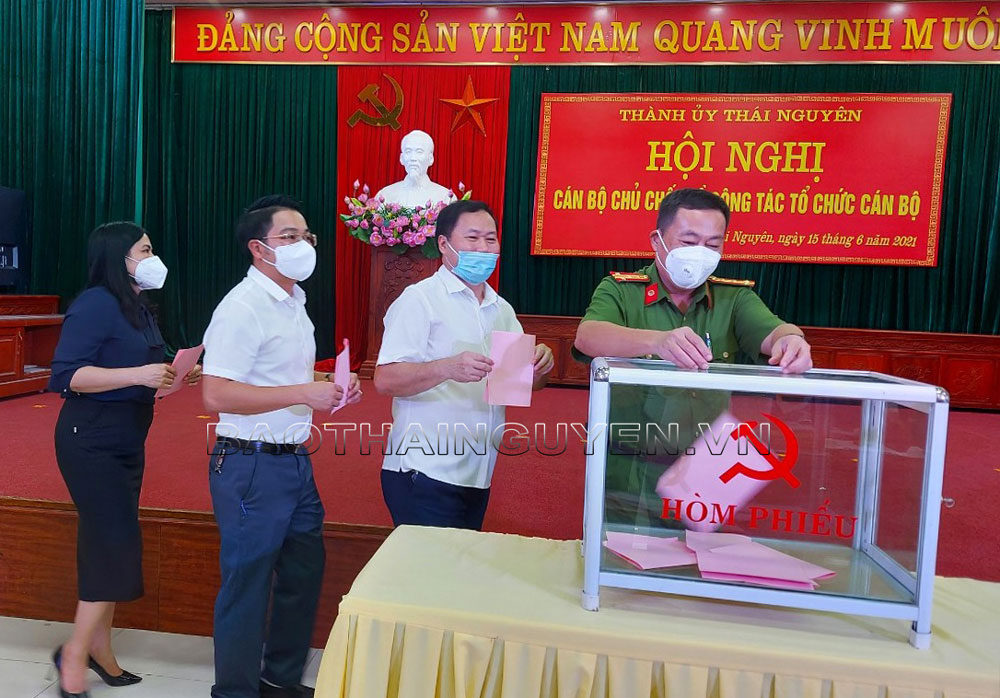 Thành ủy Thái Nguyên: Thực hiện quy trình giới thiệu nhân sự
