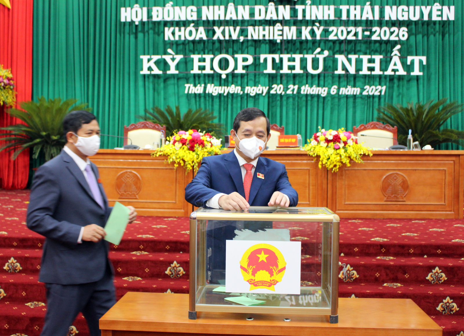 Thái Nguyên: Chủ tịch HĐND, Chủ tịch UBND tỉnh nhiệm kỳ 2021-2026 trúng cử với số phiếu tuyệt đối
