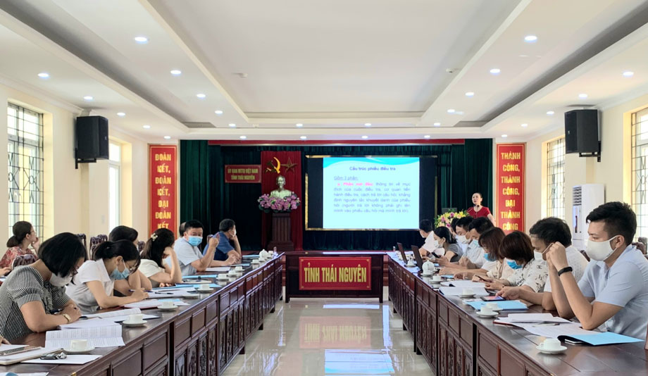 Hội nghị tập huấn cộng tác viên dư luận xã hội