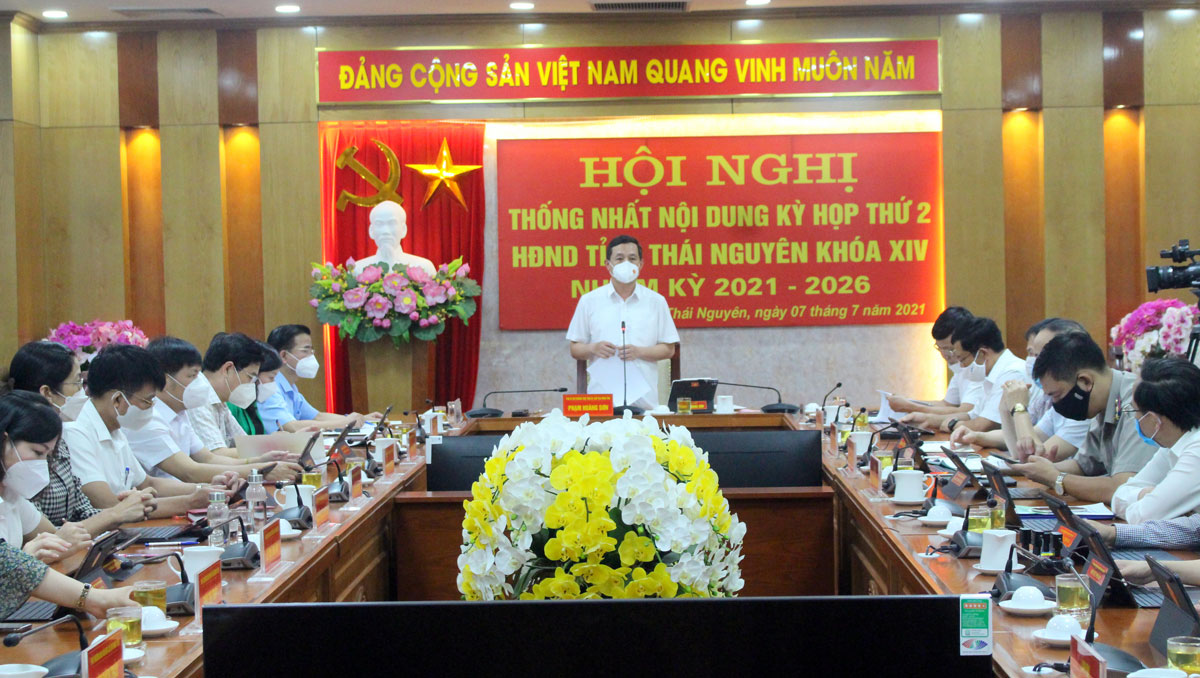 Thống nhất nội dung Kỳ họp thứ 2, HĐND tỉnh khóa XIV