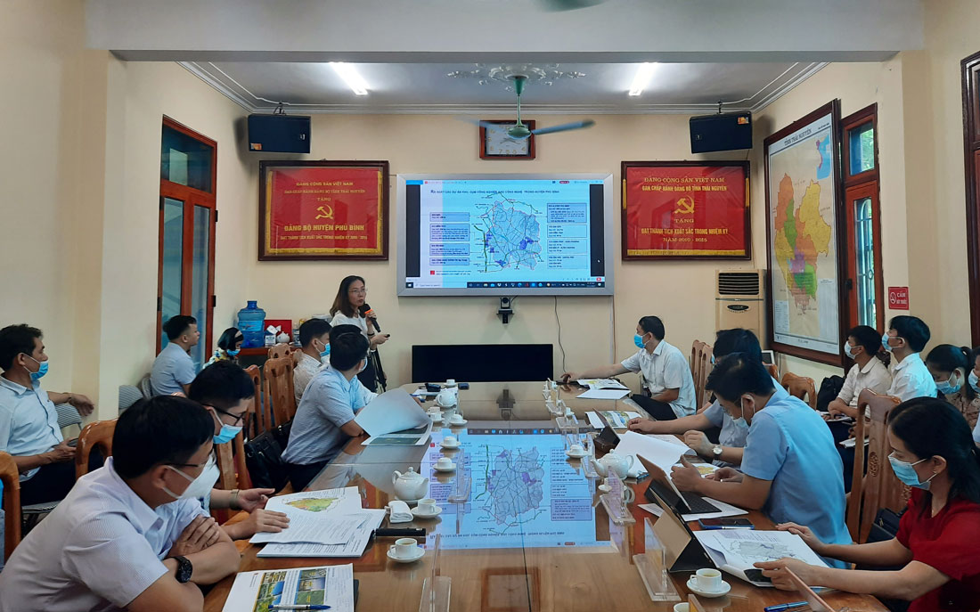 Phú Bình: Thống nhất phương án xây dựng khu công nghiệp - đô thị - dịch vụ