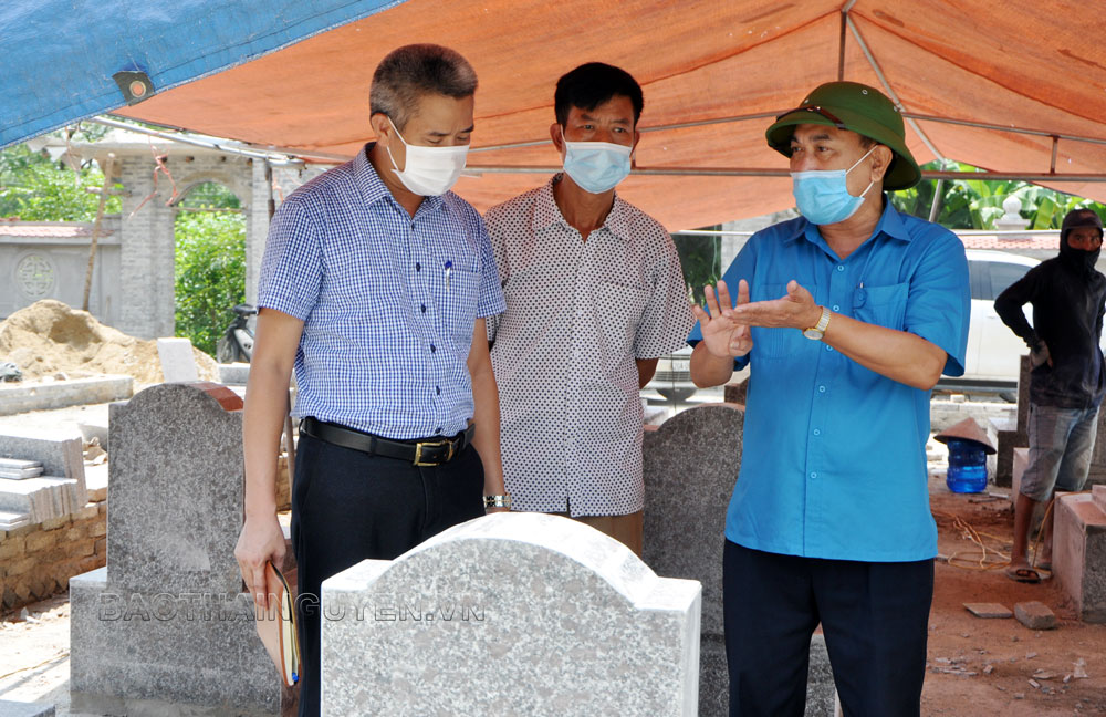 Cơ bản hoàn thành các hạng mục Nghĩa trang liệt sĩ xã Úc Kỳ