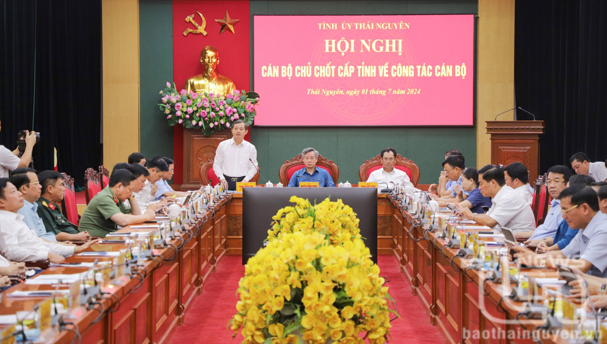 Tỉnh ủy Thái Nguyên thực hiện quy trình về công tác cán bộ