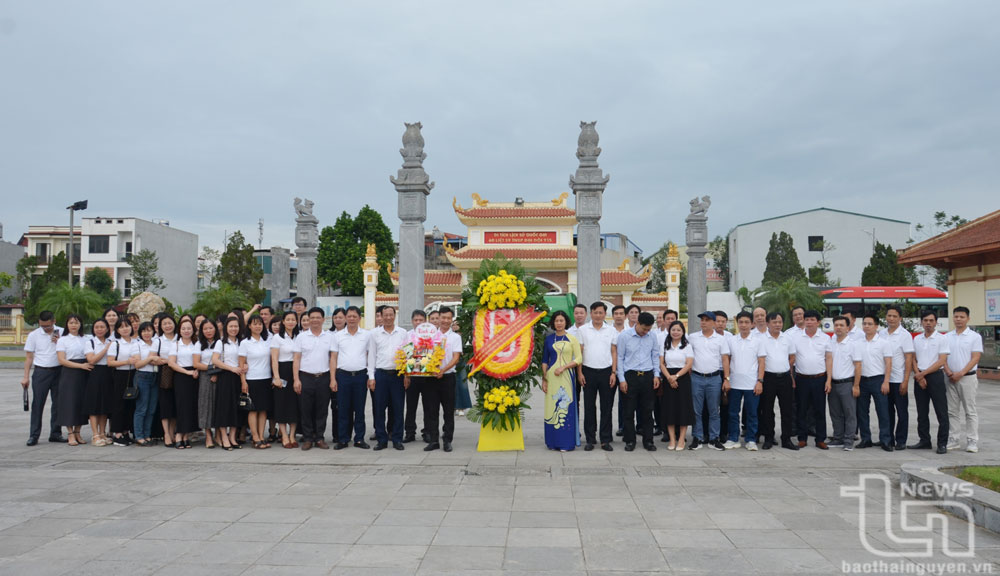 Lớp cao cấp lý luận chính trị Tỉnh ủy Nam Định - Thái Bình thực tế tại Thái Nguyên