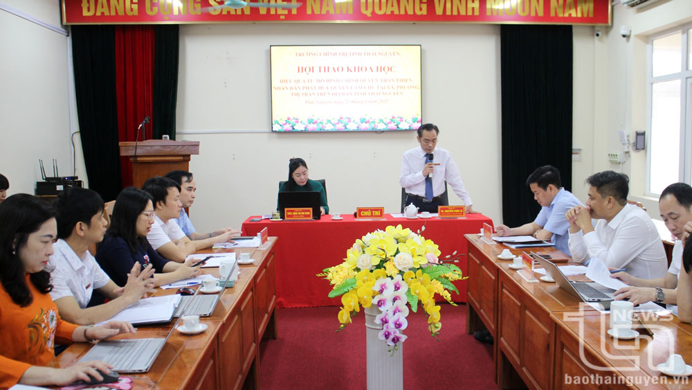 Hiệu quả từ mô hình chính quyền thân thiện, nhân dân phát huy quyền làm chủ tại cơ sở