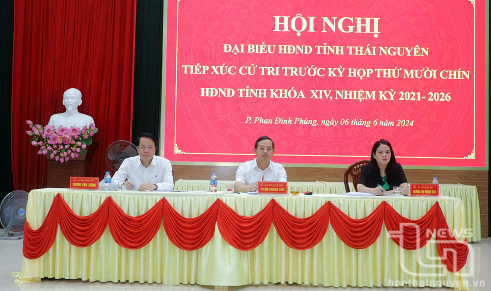 Giải đáp, tiếp thu nhiều kiến nghị của cử tri TP. Thái Nguyên