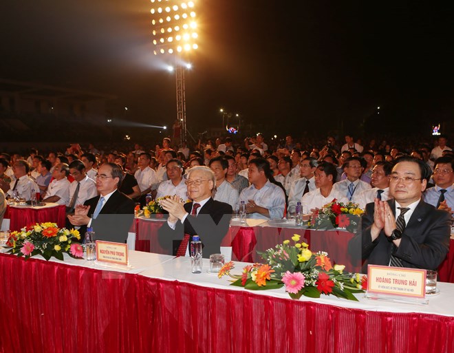 Hà Nội: Míttinh kỷ niệm 140 năm thành lập huyện Đông Anh