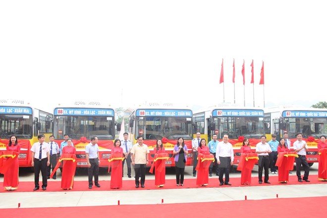 Thêm 2 tuyến mới, xe buýt Hà Nội 