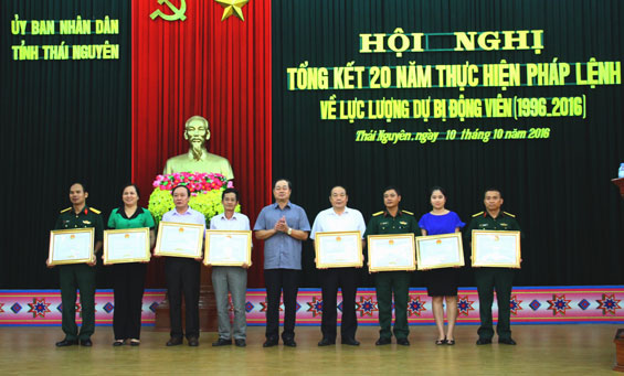 Thực hiện tốt Pháp lệnh về lực lượng dự bị động viên