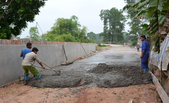 Dồn sức thực hiện các tiêu chí khó