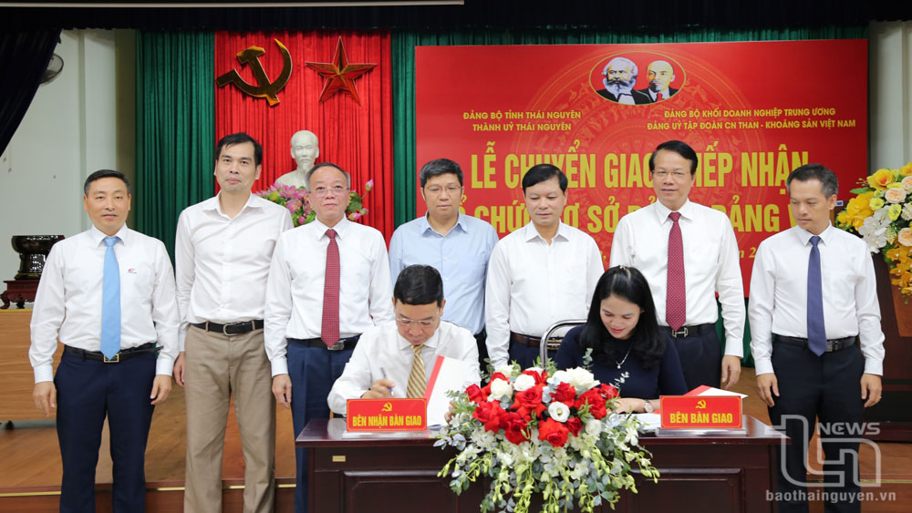 Chuyển giao Đảng bộ Công ty Nhiệt điện Cao Ngạn về trực thuộc Đảng ủy Tổng Công ty Điện lực - TKV