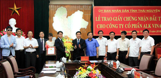 Thêm dự án 75 triệu USD đầu tư vào Khu công nghiệp Điềm Thụy