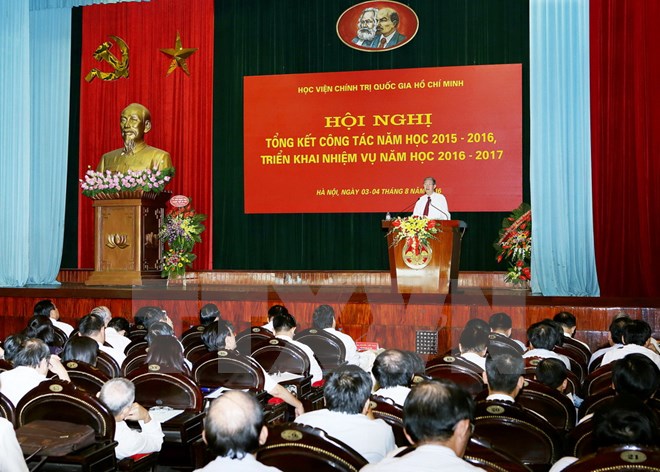 Củng cố vị trí trung tâm duy nhất về đào tạo, bồi dưỡng cán bộ