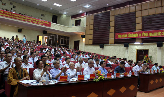 Đại hội Đại biểu “Người Công giáo Việt Nam xây dựng và bảo vệ Tổ quốc” tỉnh lần thứ nhất