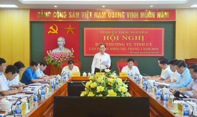 Hội nghị Ban Thường vụ Tỉnh ủy lần thứ 33: Thảo luận và quyết định nhiều nội dung quan trọng 