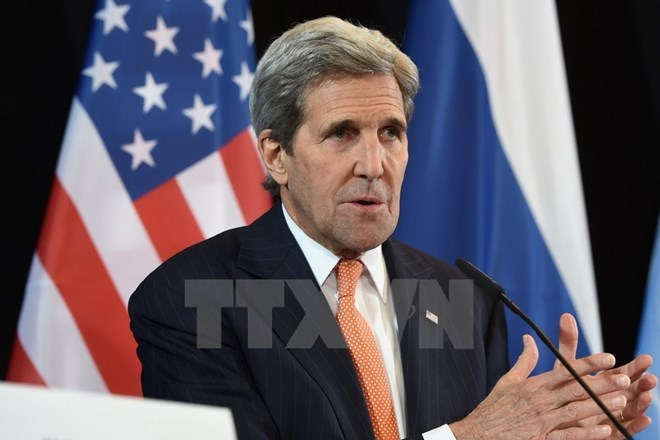 Ngoại trưởng Mỹ: Mỹ-Nga đạt thỏa thuận ngừng bắn tại Syria