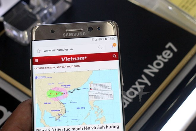 Samsung sẽ đổi Galaxy Note7 cho khách hàng Việt Nam từ tháng Mười