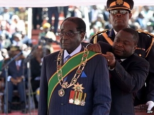 Mugabe tuyên thệ nhậm chức Tổng thống Zimbabwe 