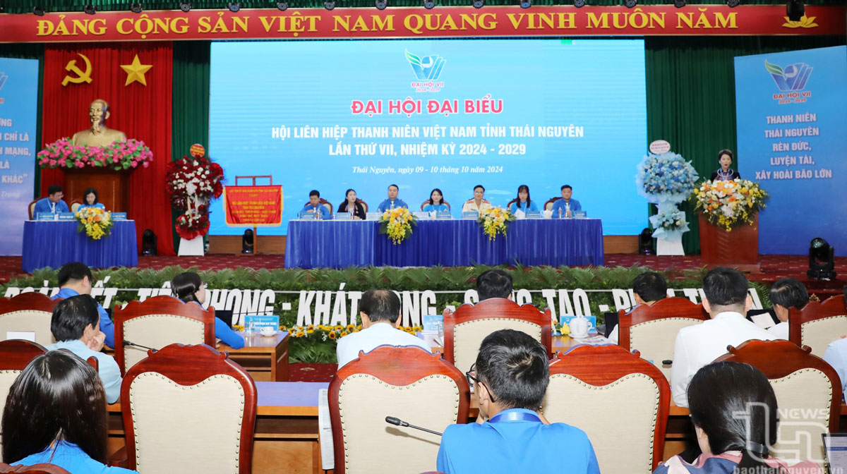 Đại hội Hội Liên hiệp Thanh niên tỉnh Thái Nguyên lần thứ VII thành công tốt đẹp