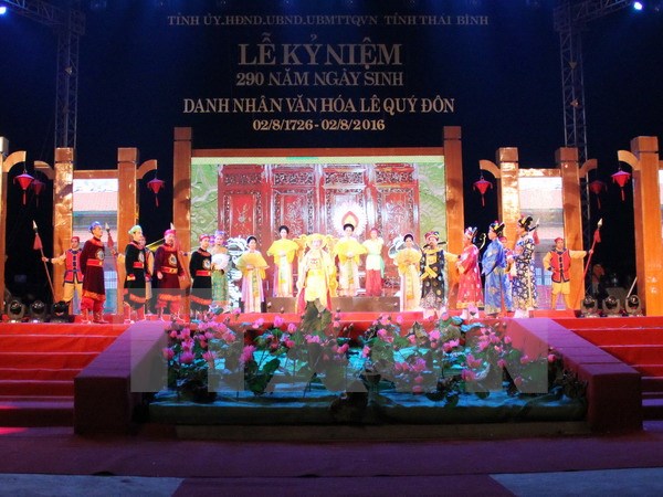 Thái Bình kỷ niệm 290 năm ngày sinh danh nhân Lê Quý Đôn