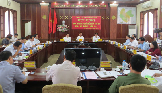 Hội nghị ban thường vụ Tỉnh ủy lần thứ 13: Thảo luận, quyết định một số nội dung về kinh tế - xã hội