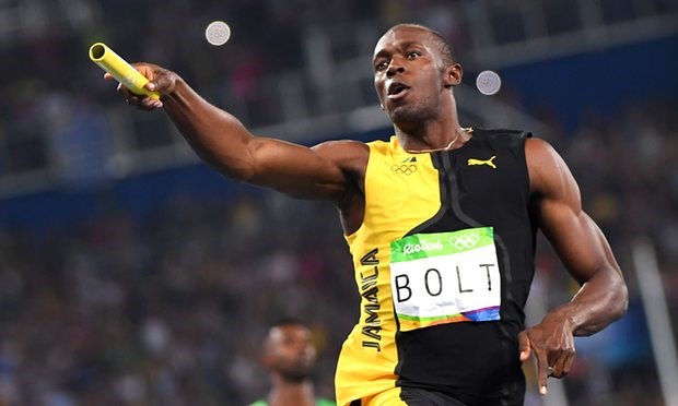 Usain Bolt giành tiếp HCV tiếp sức 4x100m, lập kỳ tích 3x3