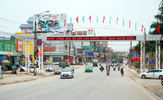 Thị xã công nghiệp trẻ với những bước đi vững chắc